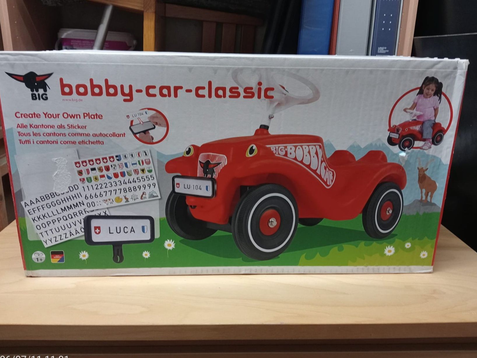 Big Véhicules pour enfants: Bobby-Car ORIGINALVERPACKT NEU – D'occasion à Hohentannen par findesiecle