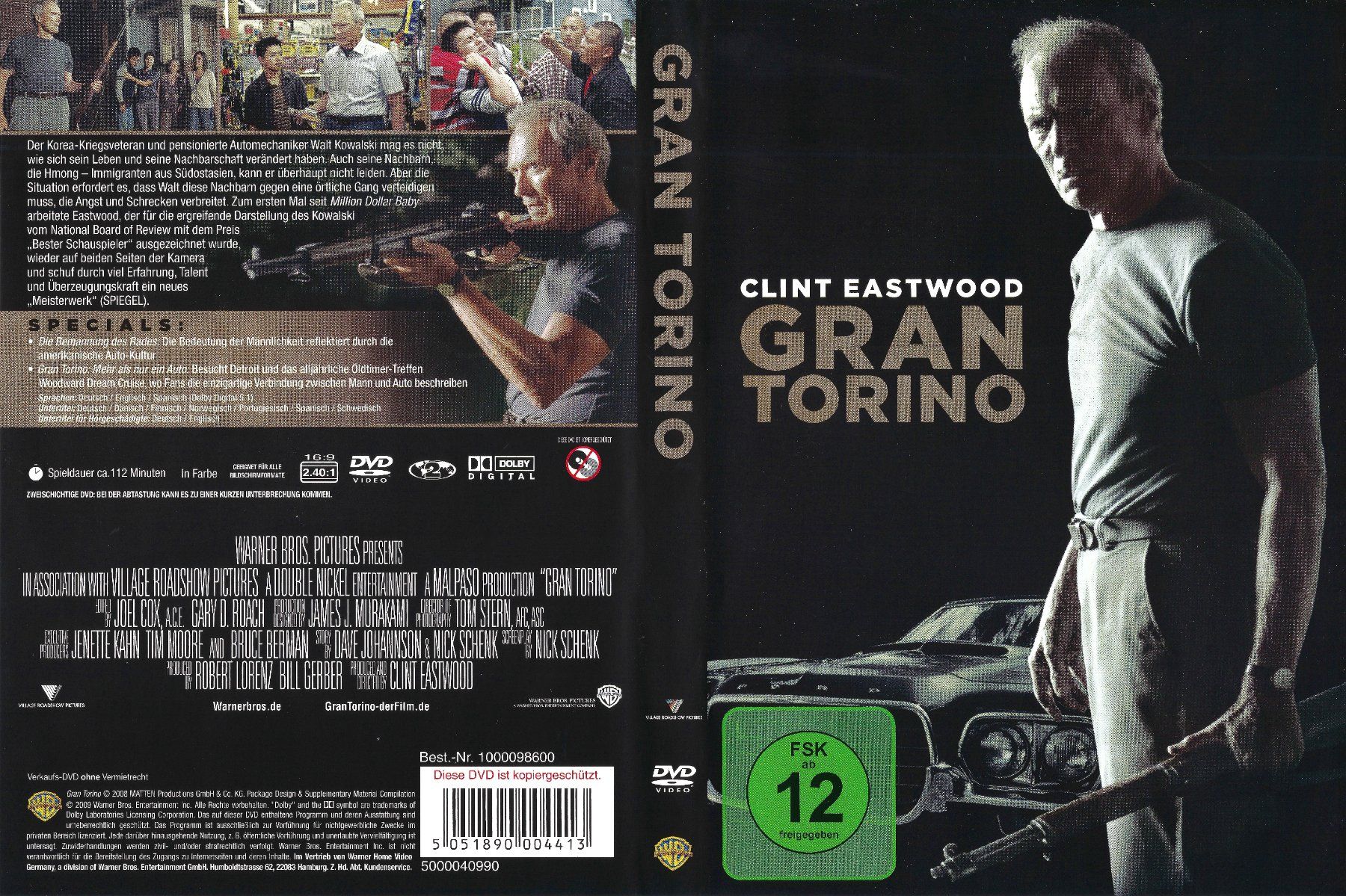 Alle DVDs: Gran Torino – Gebraucht aus Zürich von Cineasten