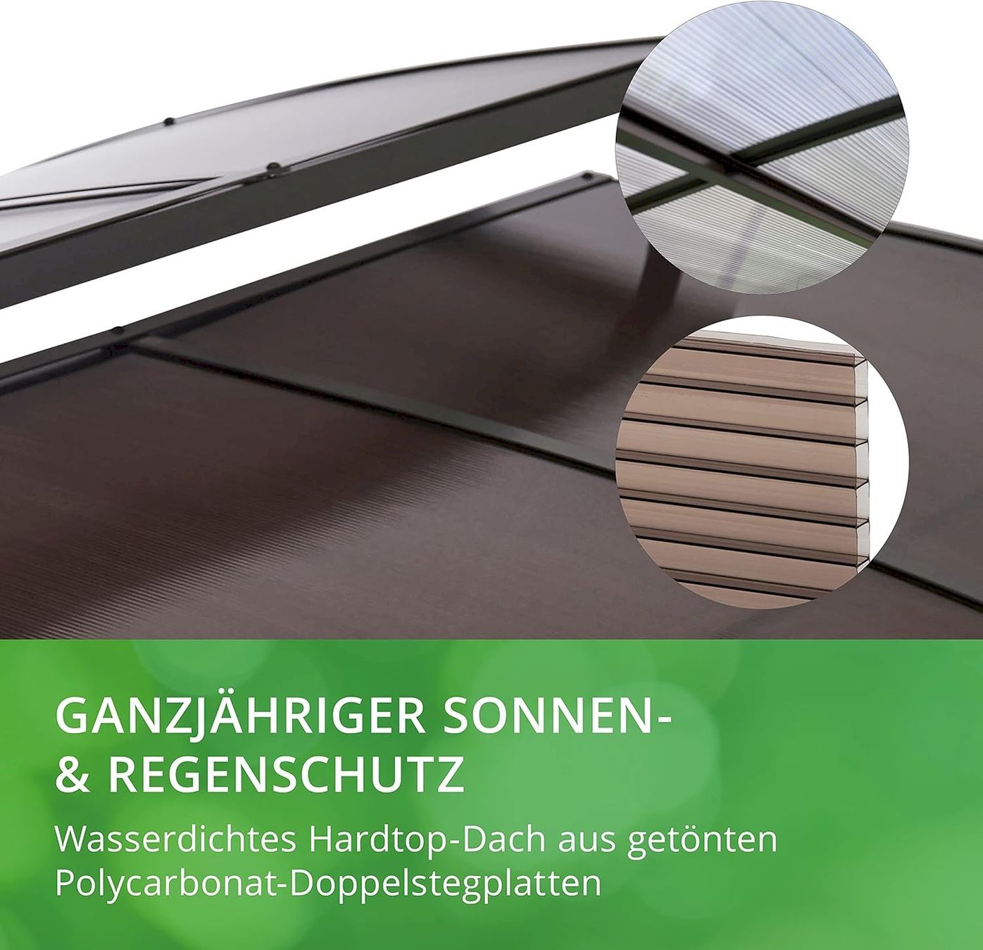 Casette da giardino & serre: Leco Profi-Grillpavillon 245x150x234cm – Nuovo e nell'imballaggio originale da Bottighofen venduto da zaap 2