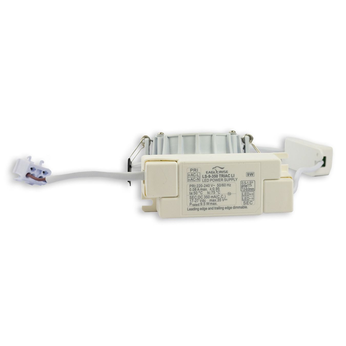 Lampade: LED Einbaustrahler, Weiss, IP42, 10 cm Ø – Nuovo (secondo la descrizione) da Kreuzlingen venduto da Smart-Light 1