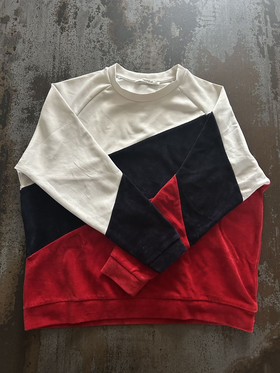 Pull&Bear Maglioni & Felpe: Pull&Bear Herbst-Sweater, Gr. S, Rot/Blau/Weiss – Usato da Bern venduto da zoe_brauchtplatz