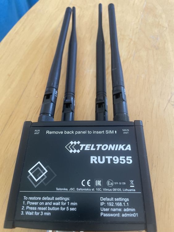 LTE/4G router Teletonika RUT955 | Kaufen auf Ricardo