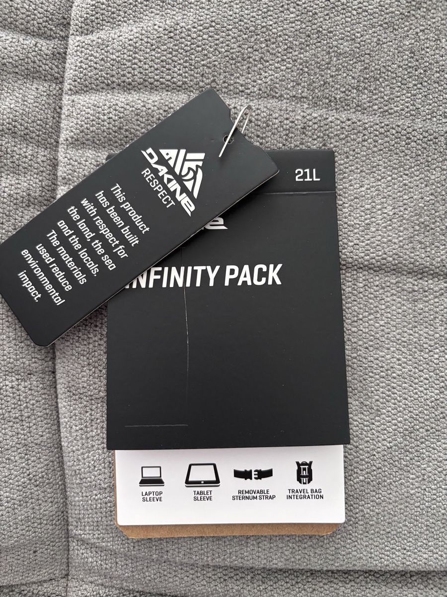 Dakine Zaini: Dakine Infinity Pack Rucksack 21L Grau - neuwertig – Nuovo (secondo la descrizione) da Kiesen venduto da Rrachelita 5