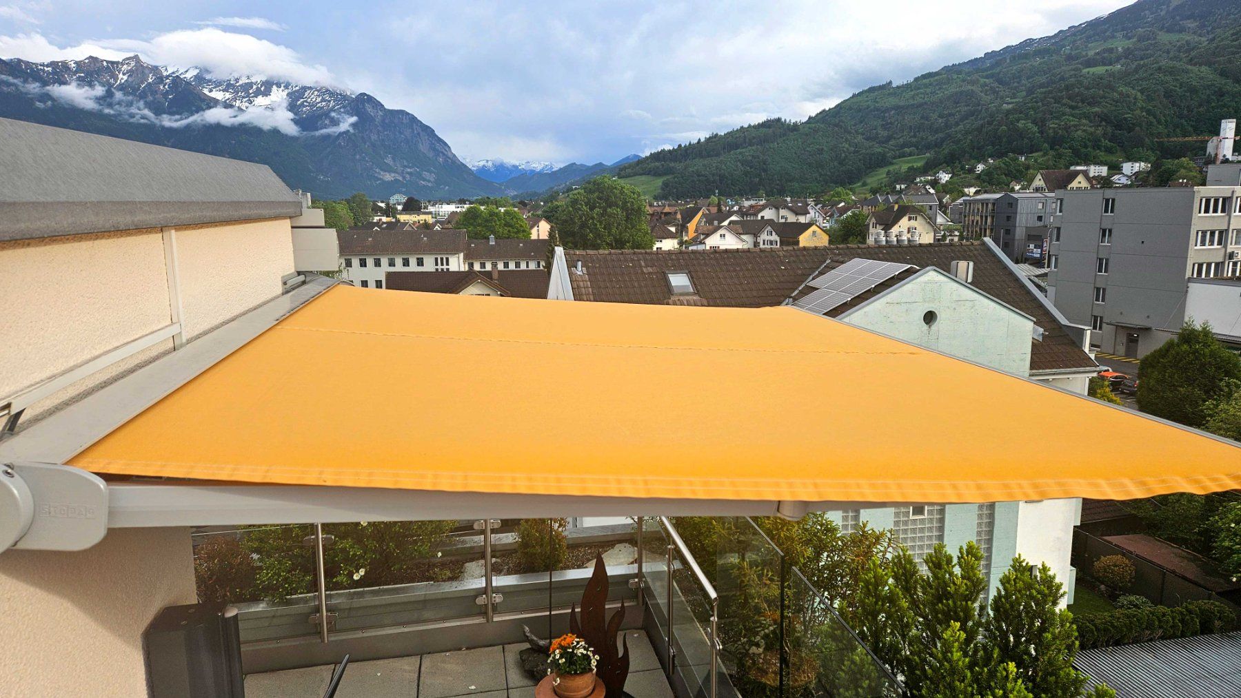Stobag Tende da sole: Gelenkarmmarkise / Sonnenstoren STOBAG – Usato da Buchs SG venduto da Orangekarst