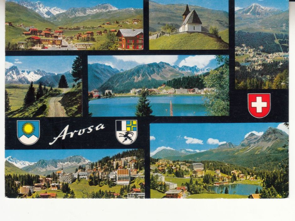 Ansichtskarten: Arosa 1973 – Gebraucht aus Bürglen TG von StampGraf