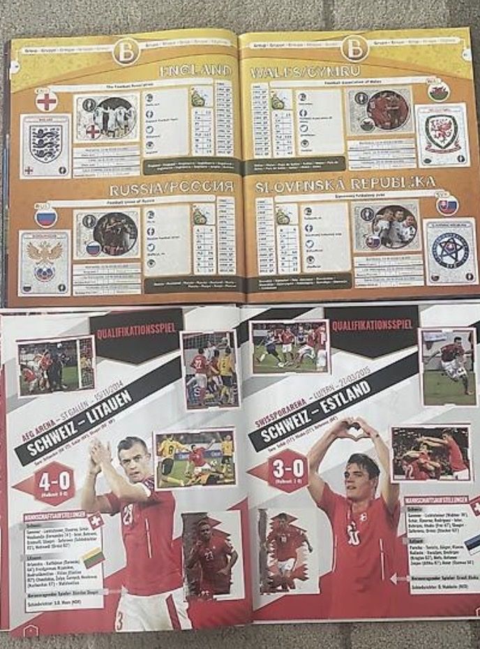 Panini Album: Panini Alben von Em 2016 – Nuovo (secondo la descrizione) da Binningen venduto da Flagello 2