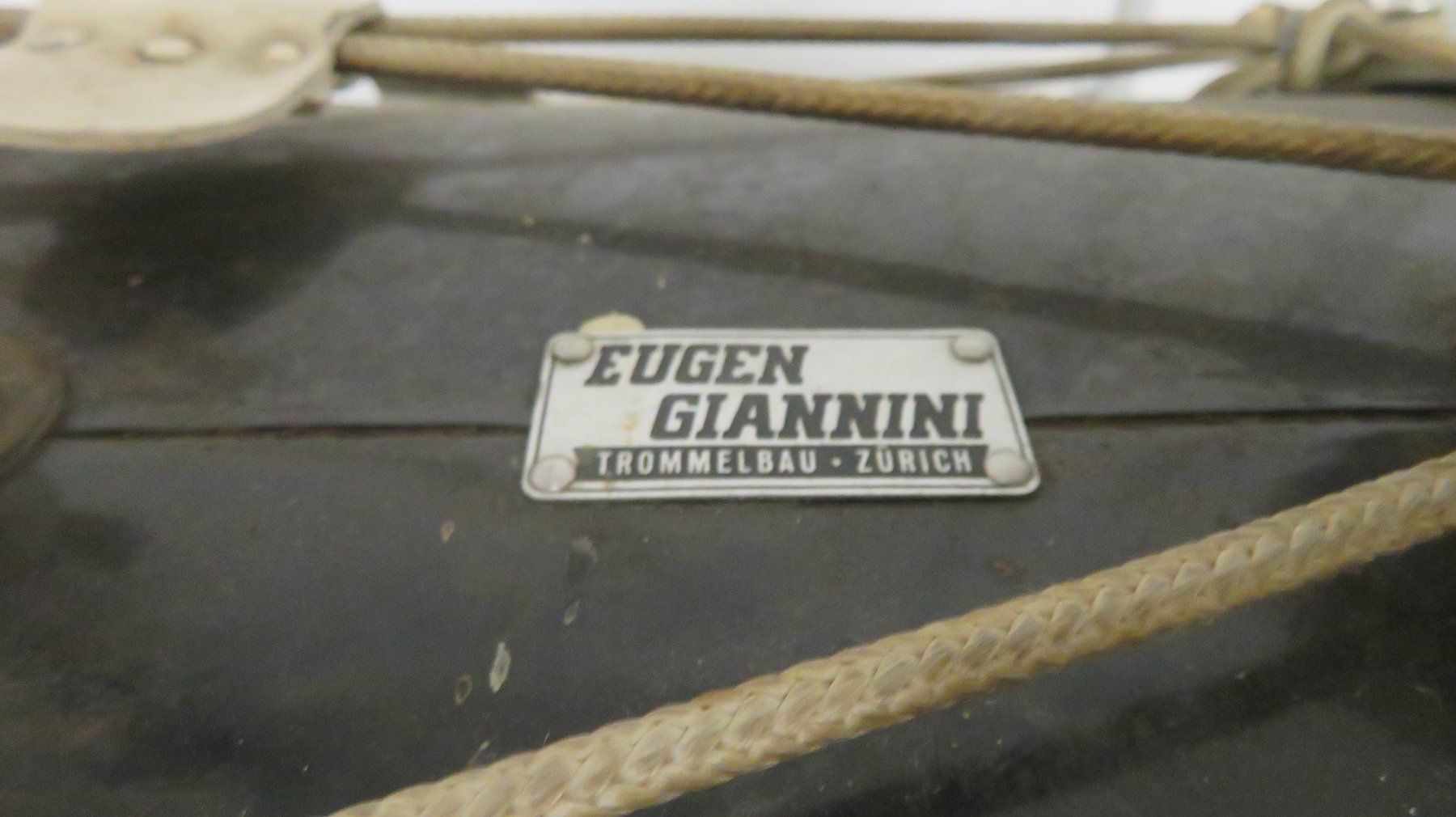 Giannini Strumenti musicali: Basstrommel von Eugen Giannini, Zürich – Usato da Wetzikon ZH venduto da morda1954 1