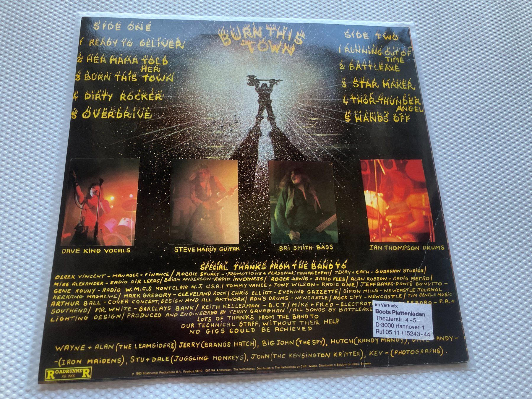 Dischi in vinile: Battle Axe – Usato da Aarwangen venduto da Jukebox3 2