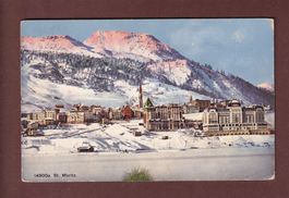 ST. MORITZ unter Schnee - 1912