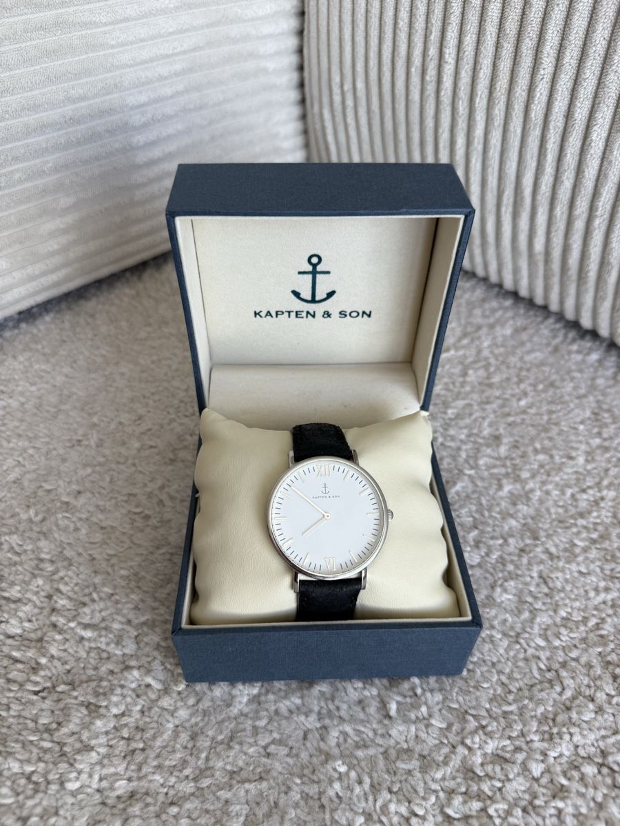 Kapten & Son Orologi: Kapten & Son Uhr, Lederarmband – Usato da Pontresina venduto da Dolly14