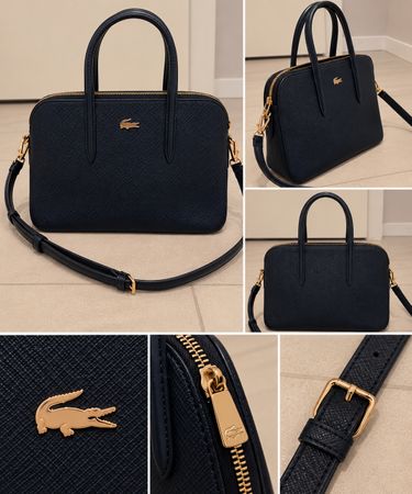 Sac à main Lacoste ble foncé – avec bandoulière