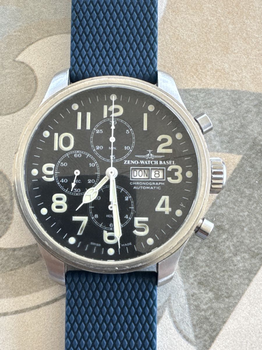 Zeno Orologi: Zeno watch Basel. Chrono Automatic  – Usato da Bern venduto da Daniel-wyss