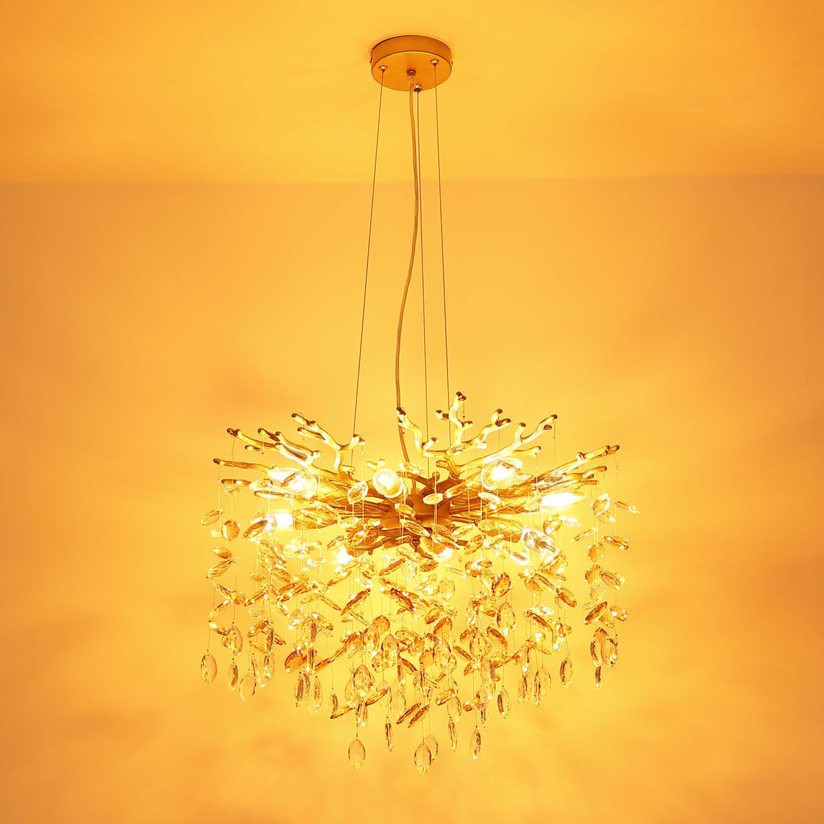 Lampadari & plafoniere: Pendelleuchte, Glaskristalle, 80 cm Ø – Nuovo (secondo la descrizione) da Kreuzlingen venduto da Smart-Light 1
