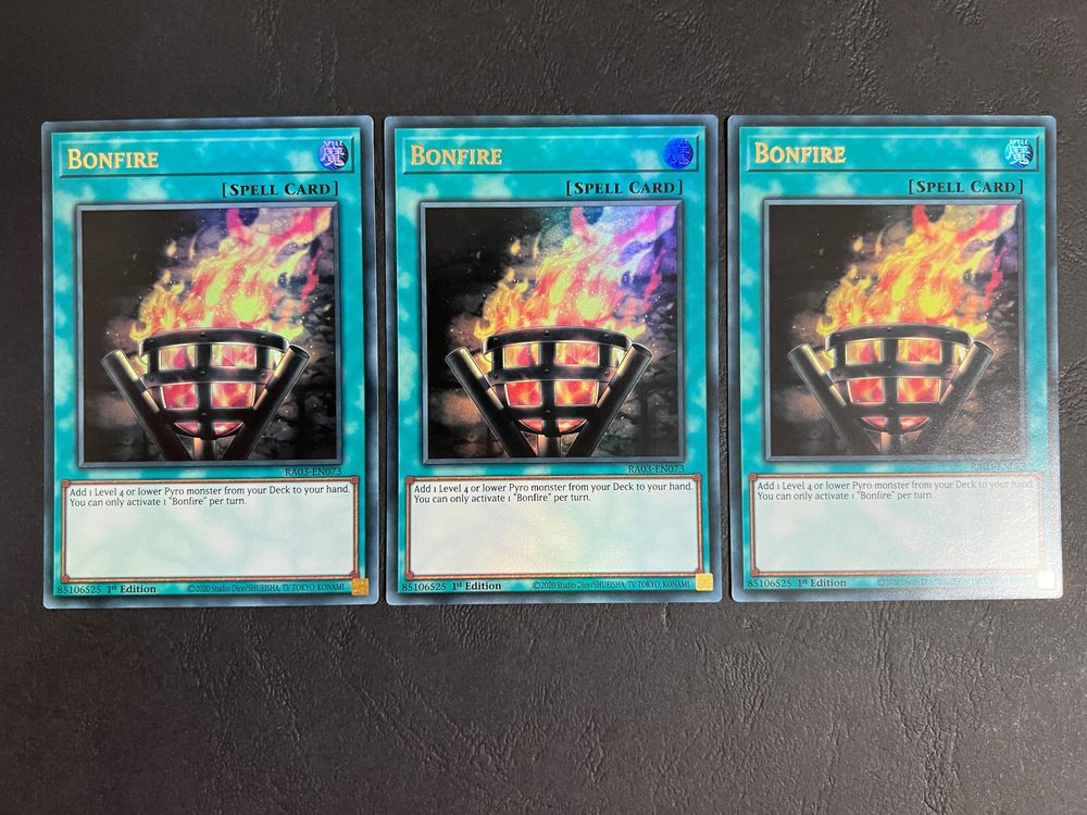Bonfire Ultra Rare Yugioh Inglés | Meses sin interés