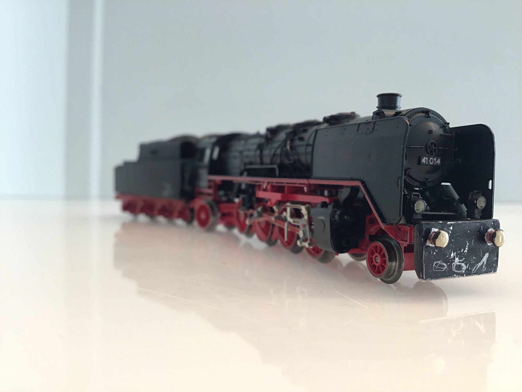 Trix Modelleisenbahnen: Minitrix N Dampflok BR 41 014,  Selten! – Gebraucht aus Männedorf von Modelle-aller-Art 1