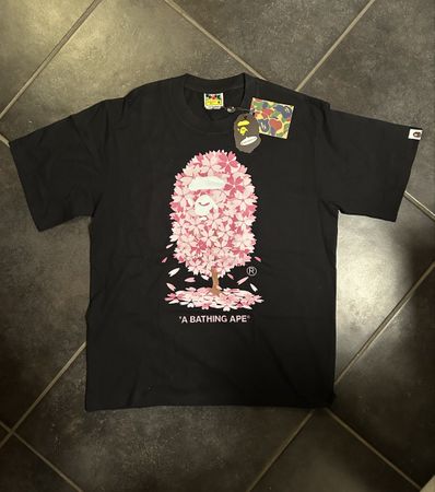 BAPE Sakura Black Tee 🌸
