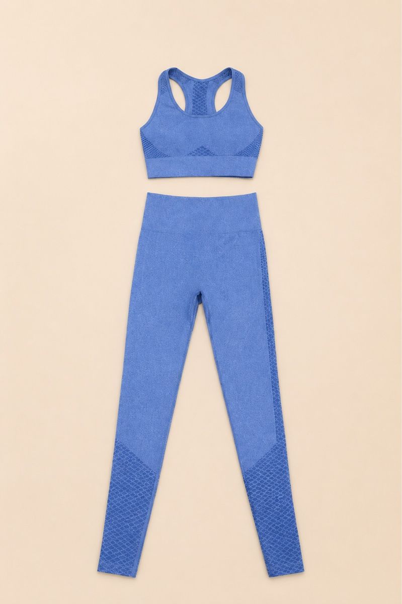 Leggings: ENSEMBLE SPORT BLEU 2 PIECES – Nuovo (secondo la descrizione) da Lausanne venduto da KeNaChic 2