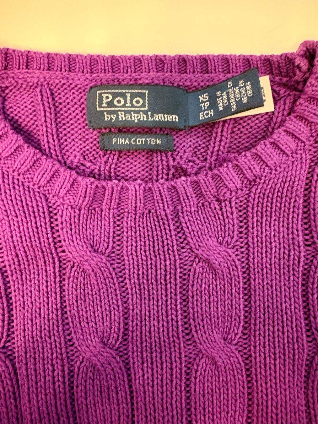 Polo Ralph Lauren Maglioni & Felpe: Ralph Lauren Cotton Cable Knit – Usato da Basel venduto da klo_n59g 1