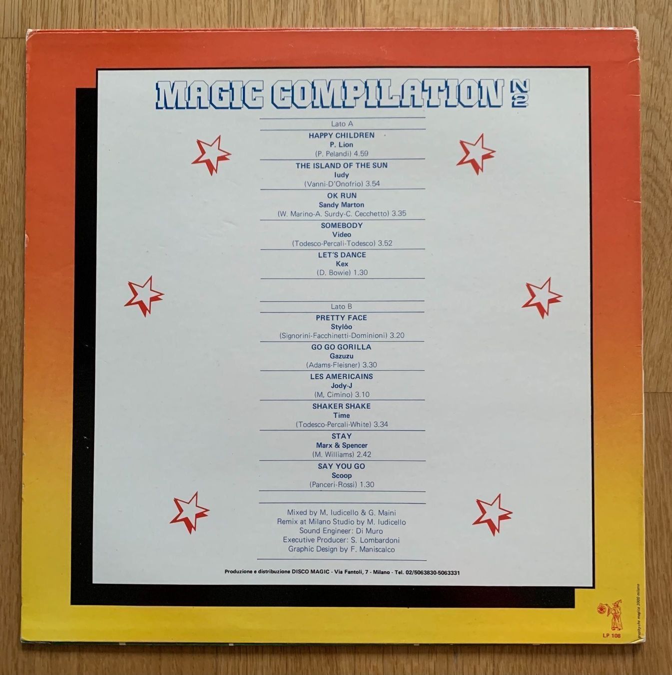 Dischi in vinile: MAGIC COMPILATION No. 2 / MIXED LP – Usato da Sarnen venduto da m-basic 1
