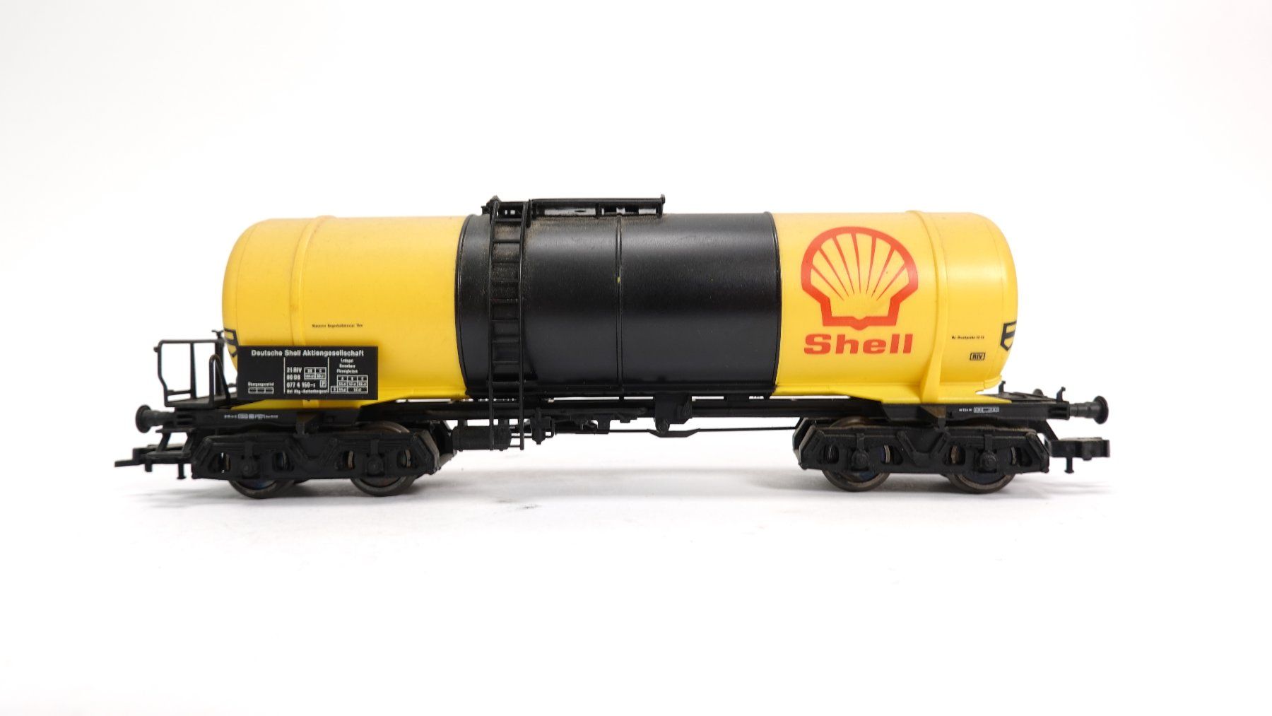 Fleischmann Modellini di ferrovie: e70 Fleischmann 5471 DB Kesselwagen Shell | Spielware |1298 – Usato da Thun venduto da evinka_gmbh 3