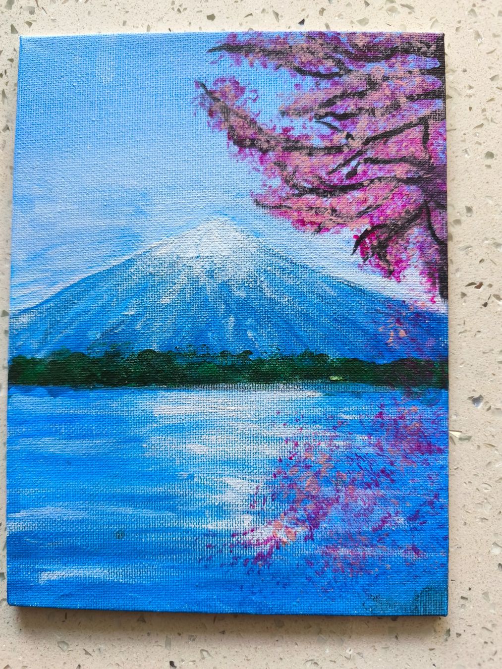 Dipinti: Mount-fuji Gemälde – Nuovo (secondo la descrizione) da Oetwil am See venduto da inga83 1