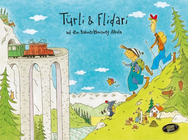 Bücher: Bilderbuch,Türli&Flidari,B2, AlbulaBahn- – Neu und originalverpackt aus Wettingen von Swala