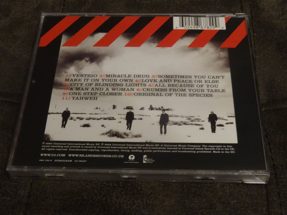 How To Dismantle An Atomic Bom - U2 Cd Album main image 1