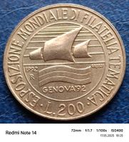 ITALIEN - ITALIA - 200 LIRE 1992 - EXPO GENOVA92 - EXZELLENT