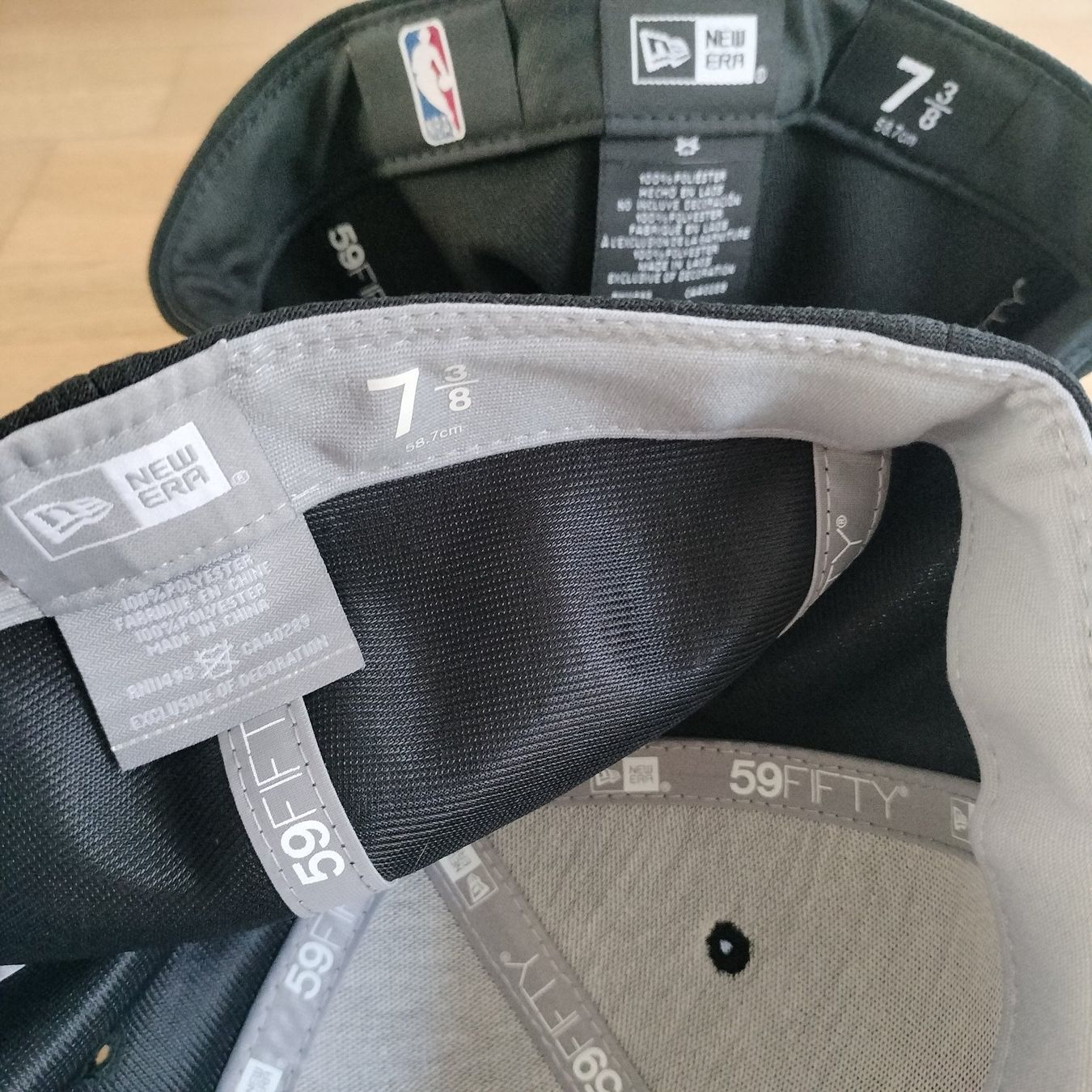 Copricapi, berretti & cappellini: 2 KAPPEN NBA-NFL - 7 3/8 SIZE – Usato da Bern venduto da SportsMemos 3