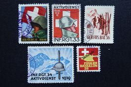 (m716) Infanterie 267/1 + 310/1 + 314/1 + 318/1 + 321/1 ʘ