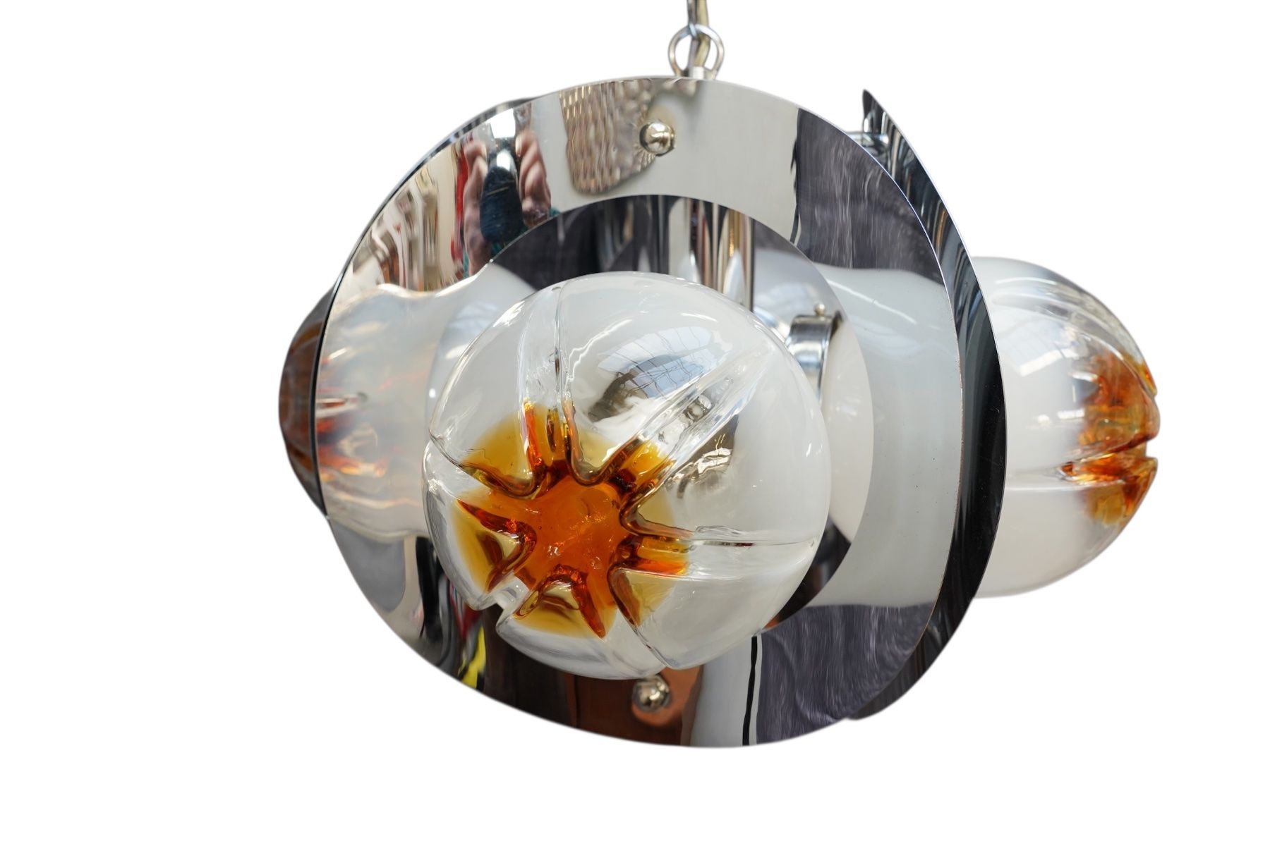 Kronleuchter & Deckenlampen: Lustre italien Mazzega – Gebraucht aus Bulle von ABELiAM 1