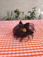 chapeau ancien / bibi plume