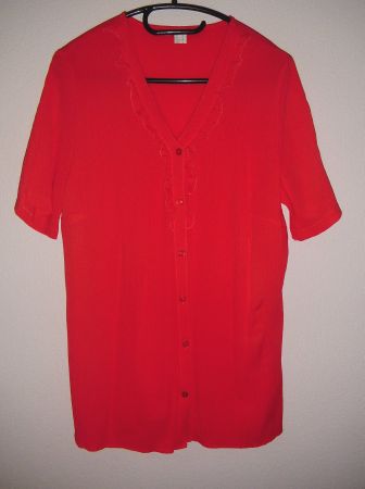 Crinkel - Bluse, kurzarm, Gr. 44 * Naber Mode* NEU