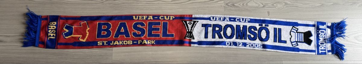 FC Basel Foulard & Sciarpe: Fc Basel Uefa Cup Schal – Usato da Lenzburg venduto da Meister_k 1
