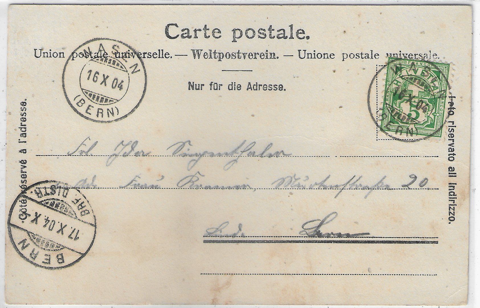 Cartoline postali: Gruss aus Wasen BE – Usato da Ettingen venduto da Kartenplanet 1