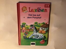 Leselöwen Buch Viel los auf dem Ponyhof Lesestufe 1