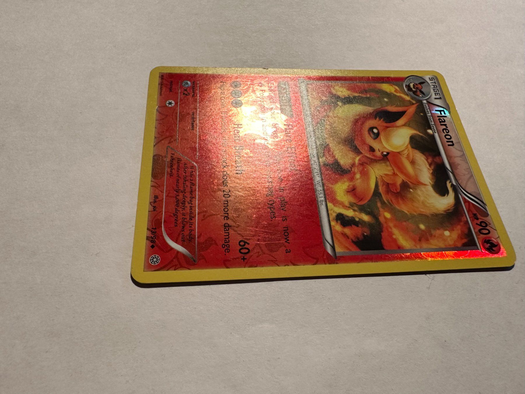 Pokémon Carte collezionabili: Flareon reverse holo Ancient Origins EN – Usato da Hagendorn venduto da Pokecollectorch 9