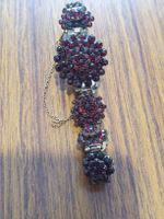 Traumstück: Historismus um 1850/70 Böhmisches Granat Armband