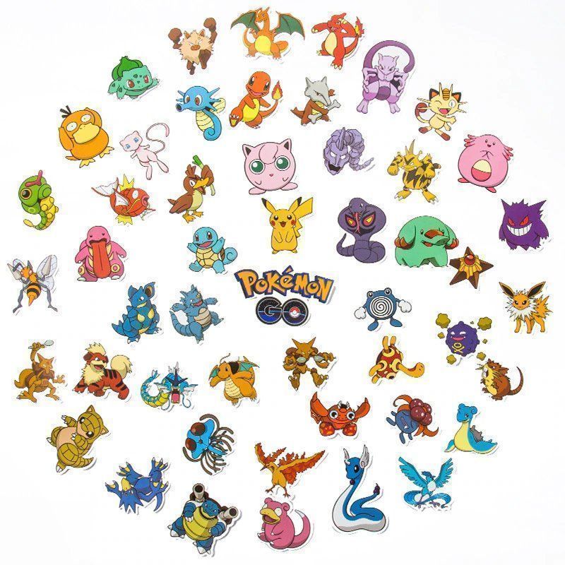 Pokémon Carte collezionabili: 100 Pokémon Stickers – Nuovo e nell'imballaggio originale da Oensingen venduto da CSCollectors 5