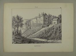 BAVOIS, VAUD, FEDERLITHOGRAPHIE 1840