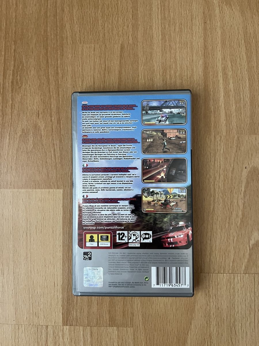 Giochi: Pursuit Force Platinum PSP – Usato da Nyon venduto da Nate2 1