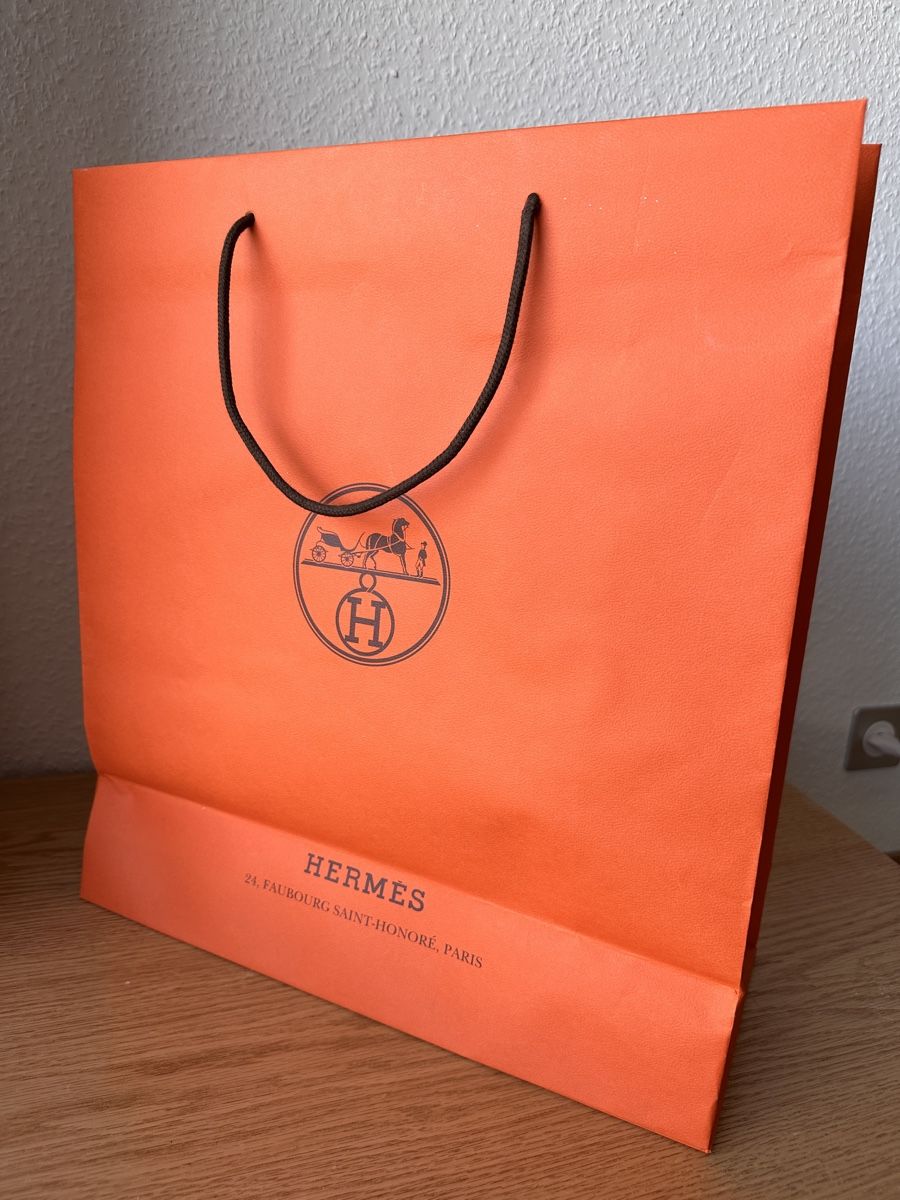 Hermès Borse: Original Hermès shopping paper bag – Nuovo e nell'imballaggio originale da Carouge GE venduto da loveluxury 1