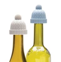 Lustiger Flaschenverschluss BEANIE / 2er Set - NEU!