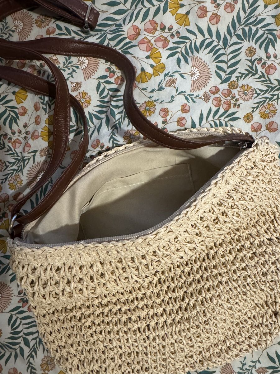 Taschen für Damen: Sommer Strohtasche Umhängetasche beige, neu – Neu (gemäss Beschreibung) aus Schaffhausen von lauraajessicaa 1