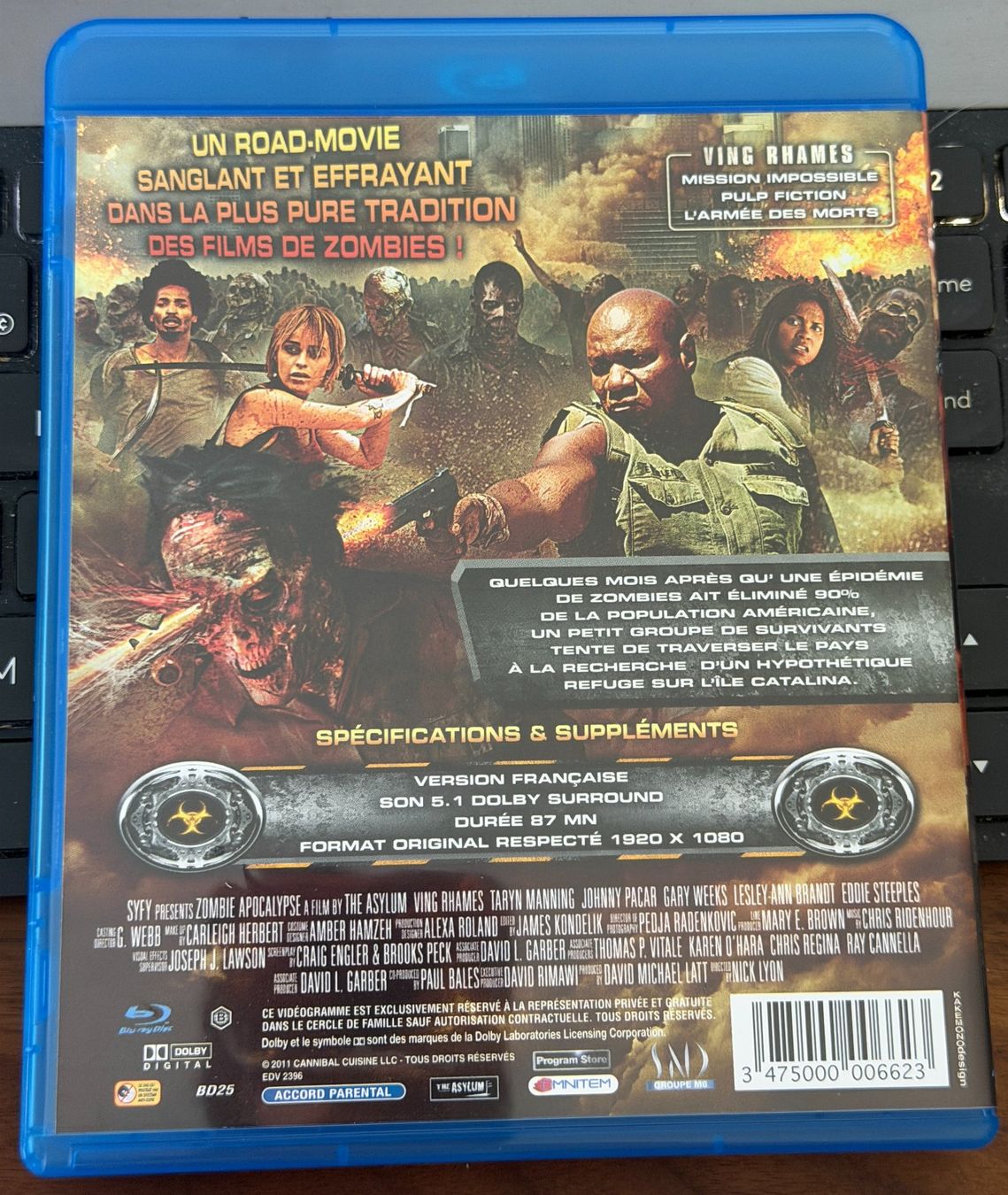 Tutti i DVDs: Zombie Apocalypse (2011) - Blu-ray – Usato da Semsales venduto da __Florian__ 2