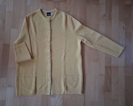Damen Strickjacke gelb Gr.44, neu, Made in Germany