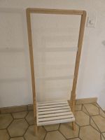 Kleiderständer Bambus Holz mit Ablage gebraucht 105cm/40cm