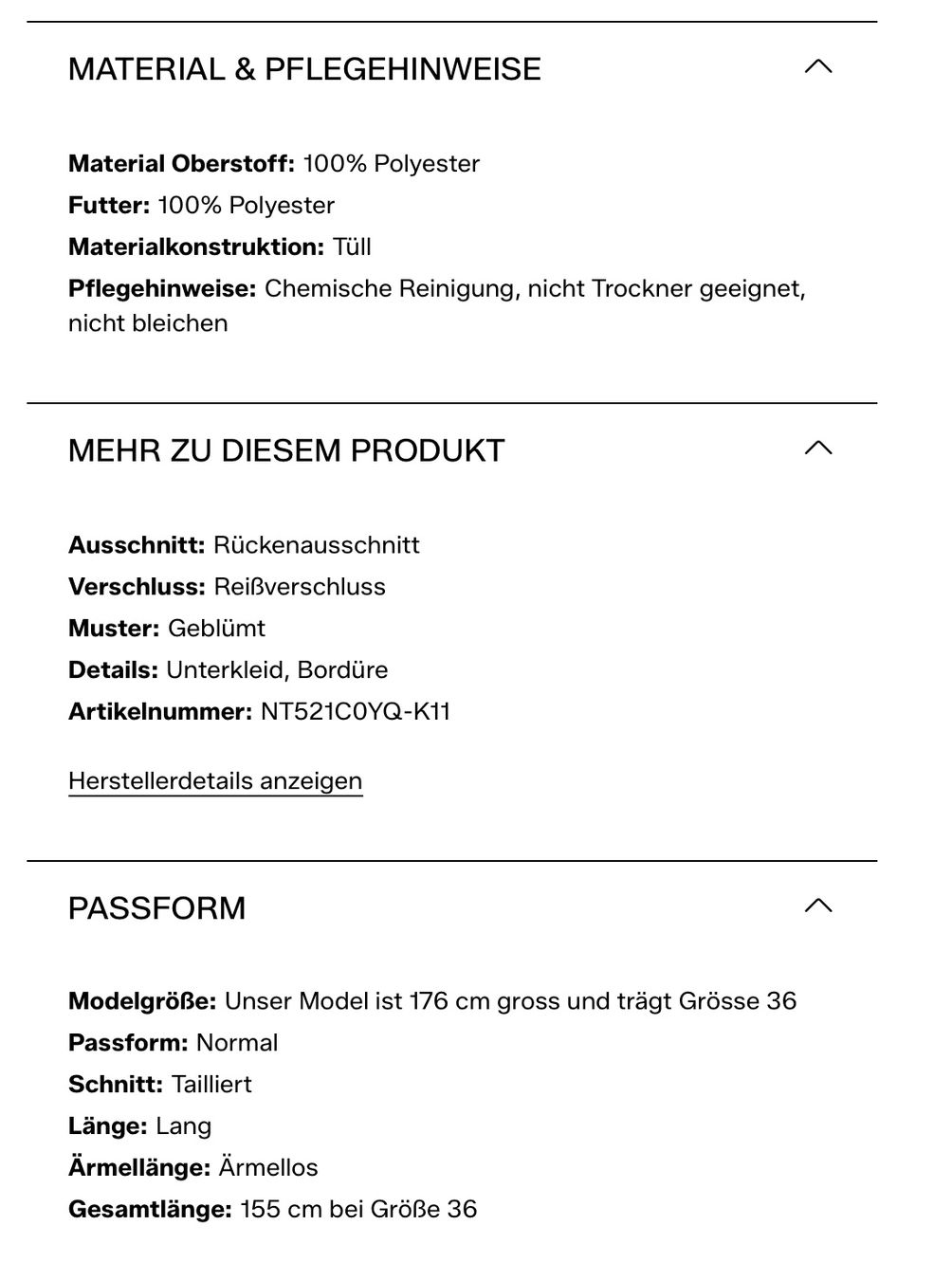 Kleider: NEU NEEDLE & THREAD, Ballkleid, Gr. 36 – Neu und originalverpackt aus Winterthur von Sunshine143 8