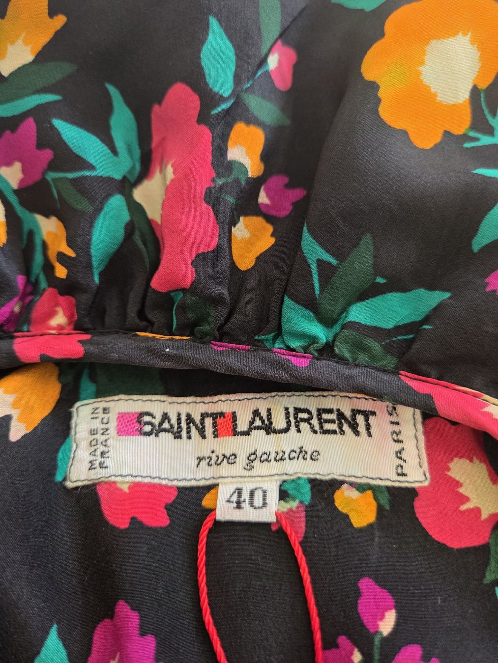 Saint Laurent Blusen: Saint Laurent vintage Silk Blouse – Gebraucht aus Zürich von finesse.shop 7