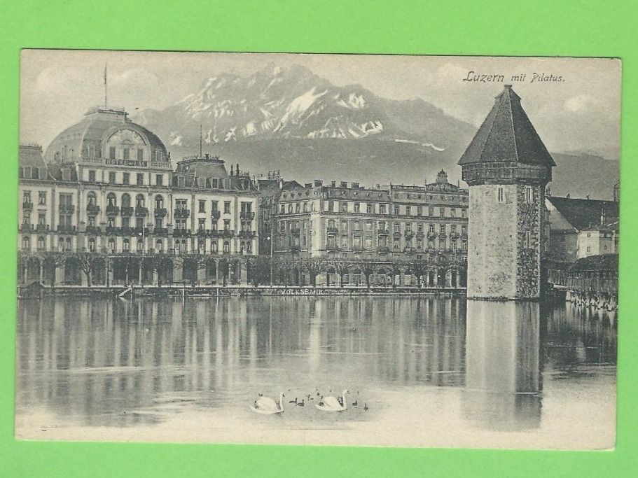 Cartoline postali: Luzern mit Pilatus – Usato da Zürich venduto da t24_de
